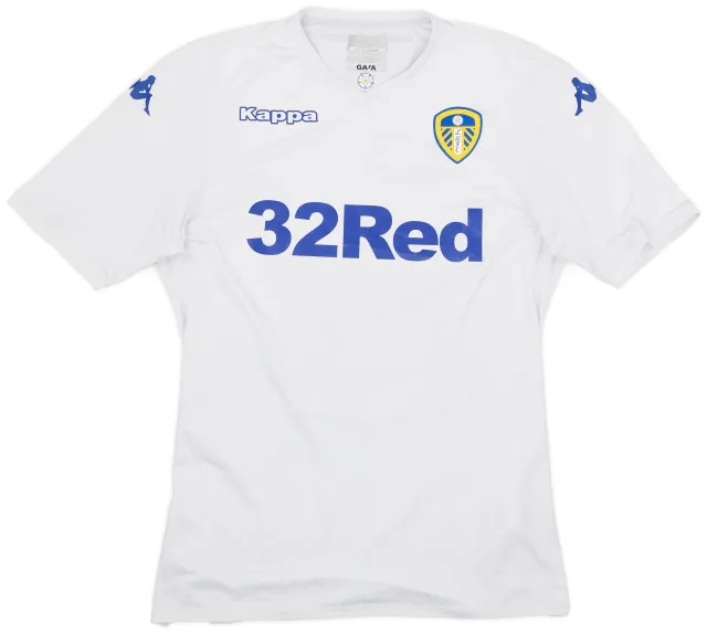 Kappa 2018-19 Leeds United Home Shirt - 7/10 - (XL)