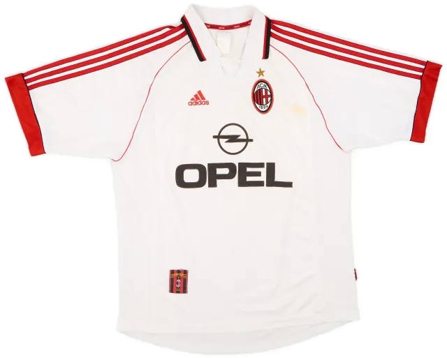 adidas 1998-99 AC Milan Away Shirt - 5/10 - (L)