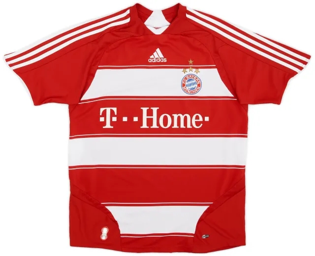 adidas 2008-09 Bayern Munich Home Shirt - 8/10 - (XL.Boys)