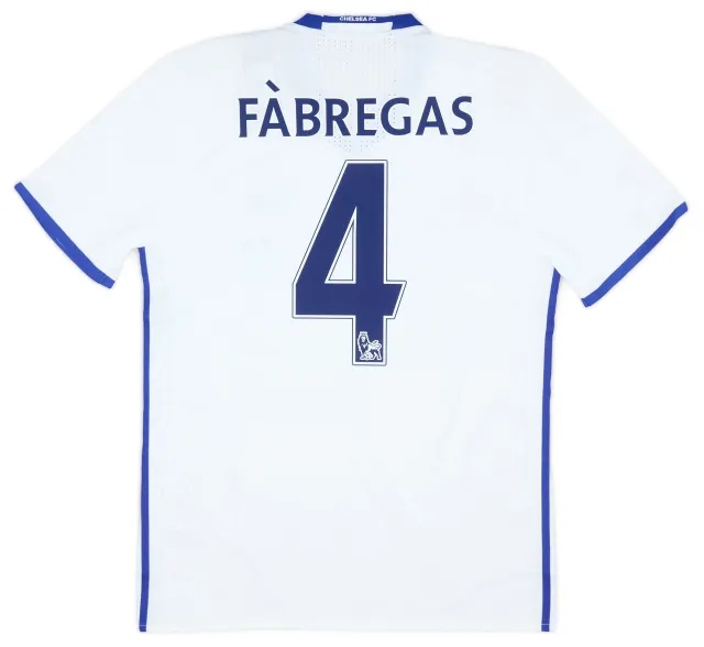 adidas 2016-17 Chelsea Third Shirt Fabregas #4 (L/XL)