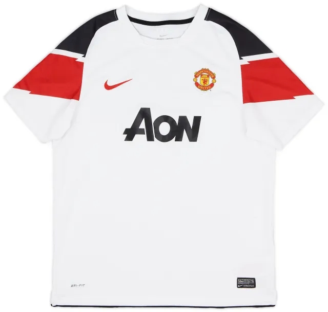 Nike 2010-12 Manchester United Away Shirt - 6/10 - (XL.Boys)