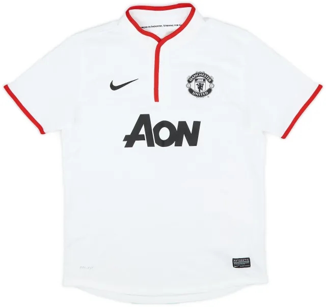 Nike 2012-14 Manchester United Away Shirt - 8/10 - (L.Boys)