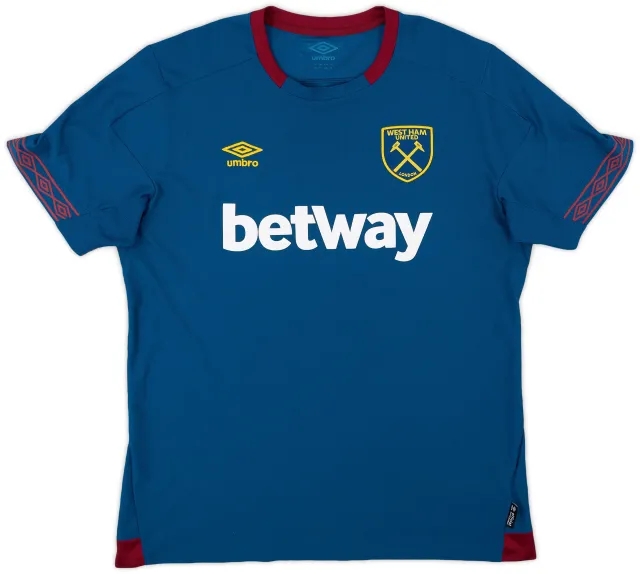 Umbro 2018-19 West Ham Away Shirt - 9/10 - (XL)
