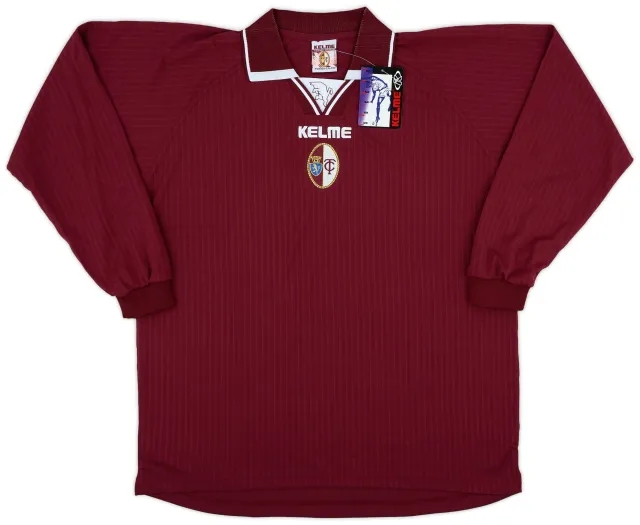 Kelme 2000-01 Torino Home L/S Shirt (XL)