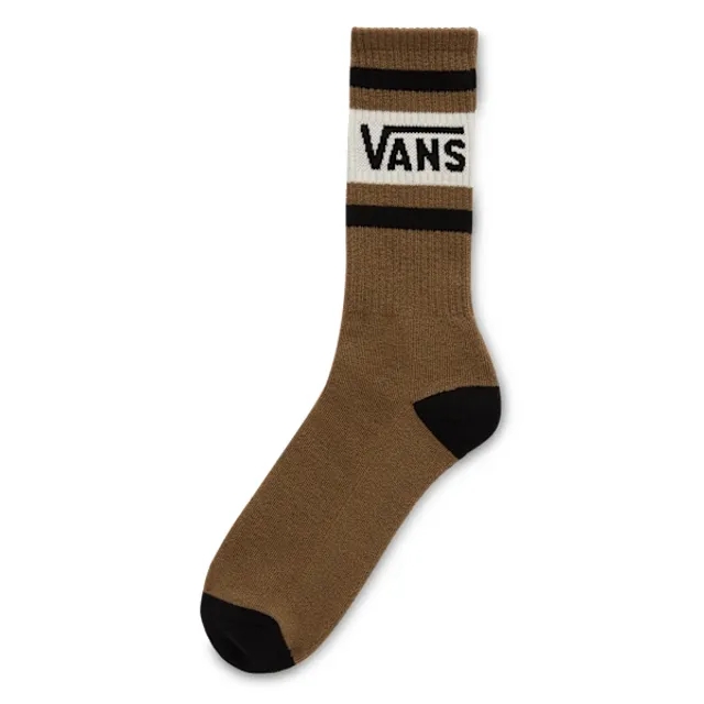 Vans - Vans Drop V Crew Socks (1 Pair), Man, Brown