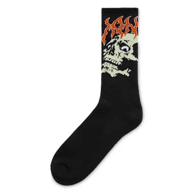 Vans - Halloween Crew Socks (1 Pair), Man, Black