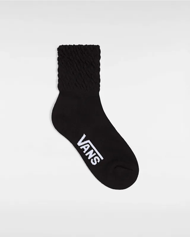 Vans - Vans Scrunch Crew Socks (1 Pair), Woman, Black