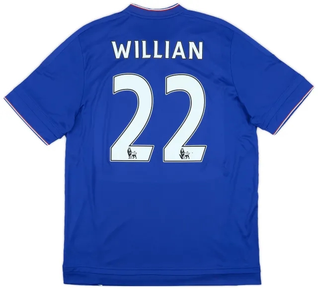 adidas 2015-16 Chelsea Home Shirt Willian #22 (XL/XXL)