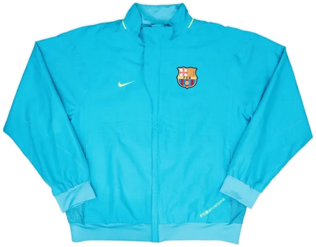 2007-08 Barcelona Nike Track Jacket - 9/10 - (L)