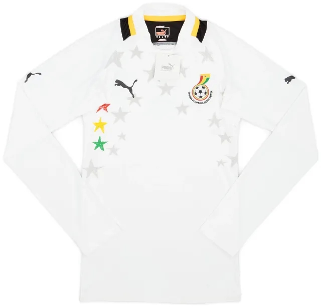 Puma 2012-13 Ghana Player Issue Home L/S Shirt (M)
