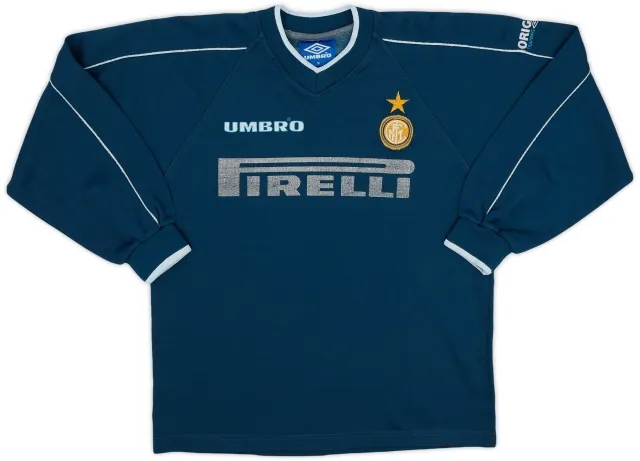 1997-98 Inter Milan Umbro Sweat Top - 6/10 - (M)