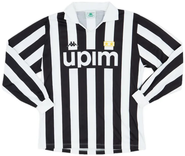 Kappa 1991-92 Juventus Home L/S Shirt - 7/10 - (XL)