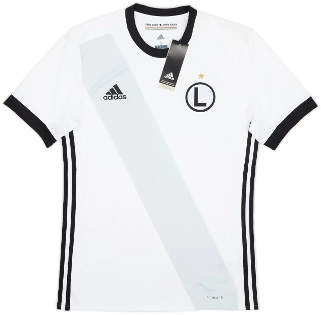 adidas 2018-19 Legia Warsaw Home Shirt (S)