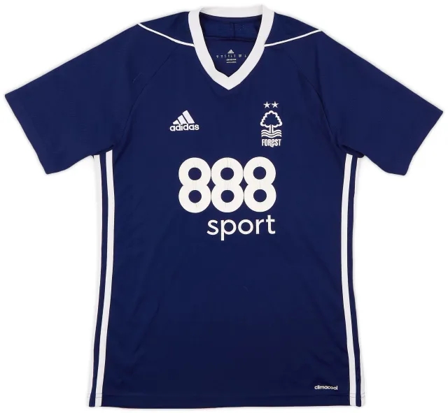 adidas 2017-18 Nottingham Forest Away Shirt - 6/10 - (S)
