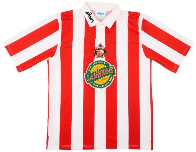 Asics 1997-99 Sunderland Home Shirt - 9/10 - (L)