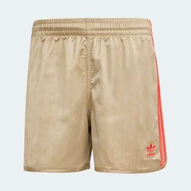 Adidas Performance David Beckham Originals 3-Stripes Shorts In Hemp-White