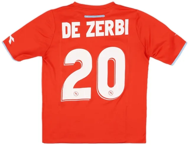 Diadora 2006-07 Napoli Match Issue Third Shirt De Zerbi #20