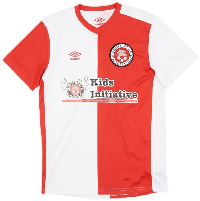 Umbro 2019-20 Poole Town Home Shirt - 9/10 - (XL.Boys)
