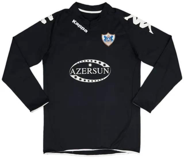 Kappa 2008-09 Qarabag Home L/S Shirt #3 - 7/10 - (M)