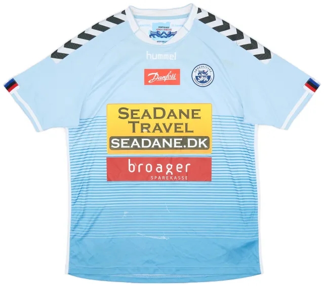 Hummel 2016-17 SonderjyskE Home Shirt - 5/10 - (XL)