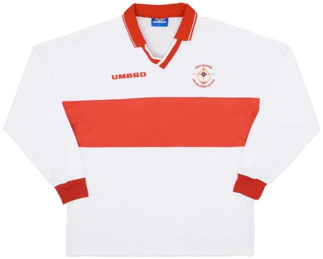Umbro 1990s UD San Sebastian de los Reyes Home L/S Shirt - 9/10 - (XL)