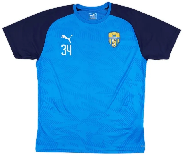 2018 Werribee City Player Issue Puma Training Shirt #34 - 10/10 - (XL)