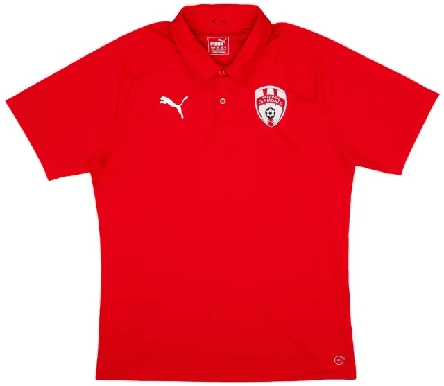 2015-16 Wodonga Diamonds Puma Polo Shirt - 8/10 - (M)