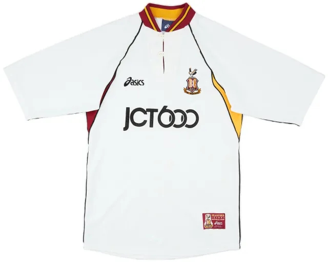 Asics 1999-01 Bradford City Away Shirt - 8/10 - (S)