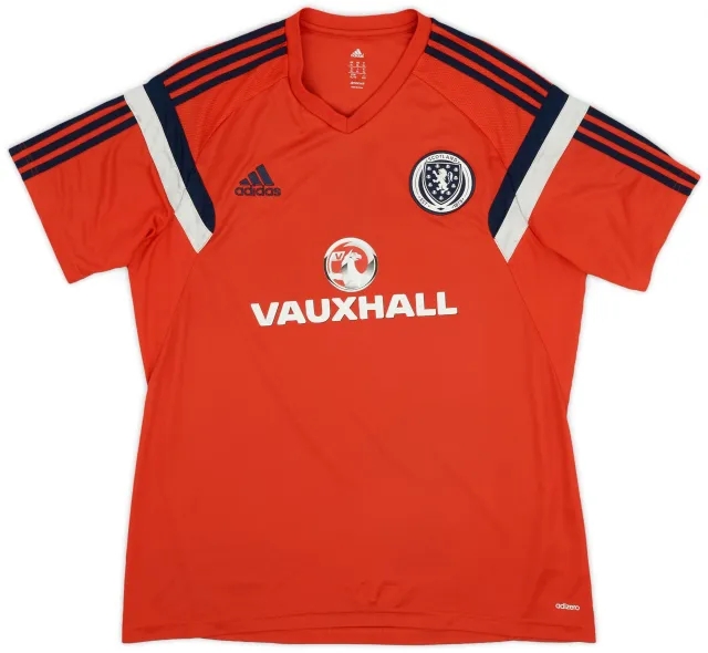 2013-14 Scotland adidas Training Shirt - 8/10 - (XL)