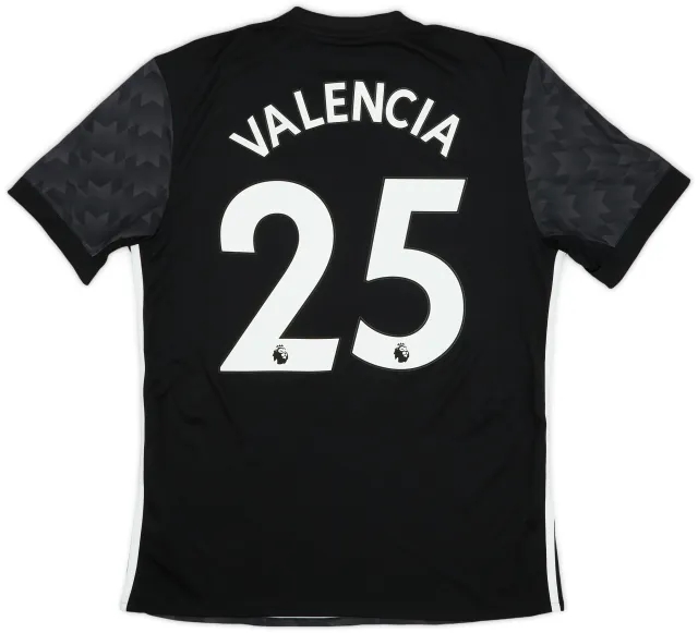 adidas 2017-18 Manchester United Away Shirt Valencia #25 - 9/10 - (M)