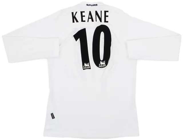 Kappa 2004-05 Tottenham Home L/S Shirt Keane #10 - 7/10 - (L)
