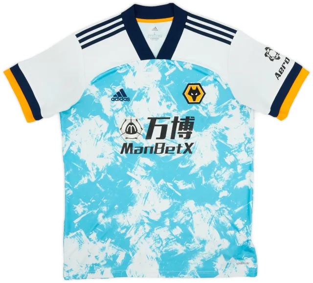 adidas 2020-21 Wolves Away Shirt - 7/10 - (XL)