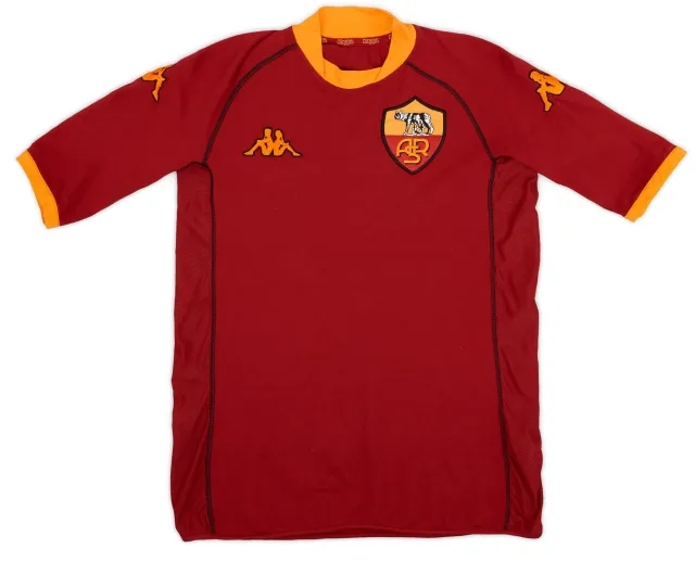 Kappa 2002-03 Roma Home Shirt - 8/10 - (S)