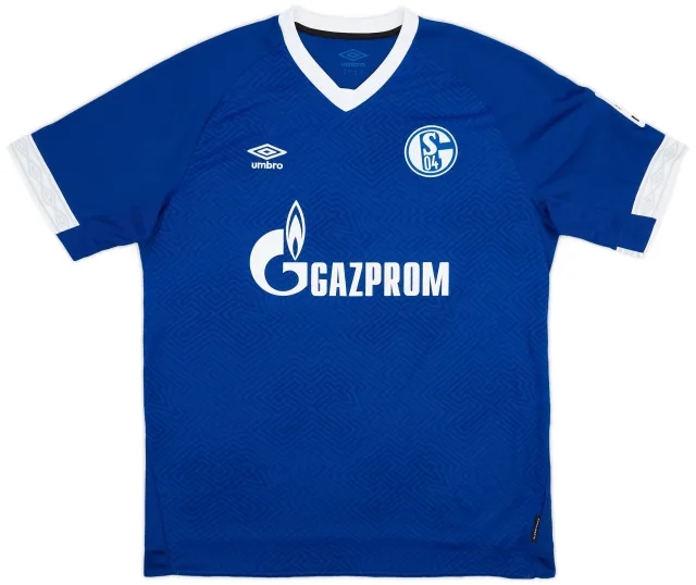 Umbro 2018-19 Schalke Home Shirt - 9/10 - (XL)