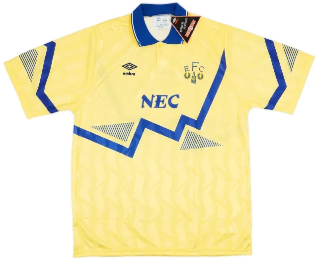 Umbro 1990-92 Everton Away Shirt (L)