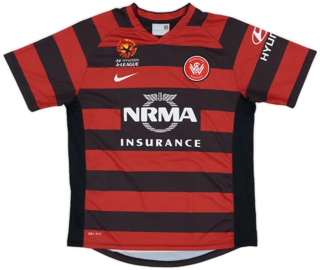 Nike 2012-14 Western Sydney Wanderers Home Shirt - 8/10 - (L)