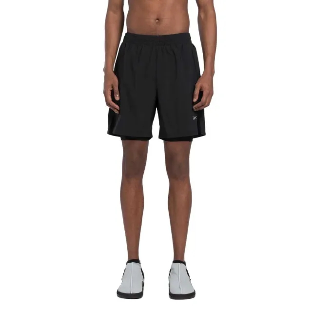 Reebok Men's Built in Support Running Shorts, Black