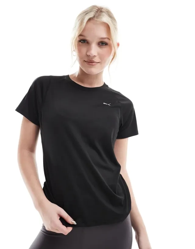Puma Run Velocity T-Shirt In Black