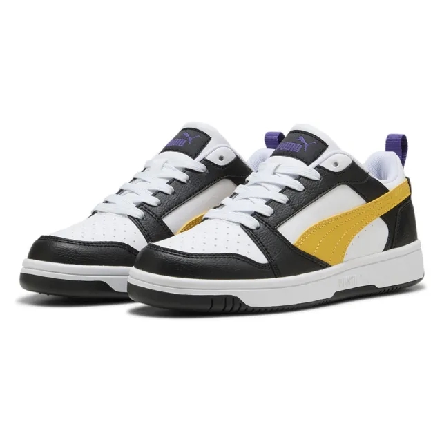 Puma  Rebound V6 Lo Jr  boys's Children's Shoes (Trainers) in White