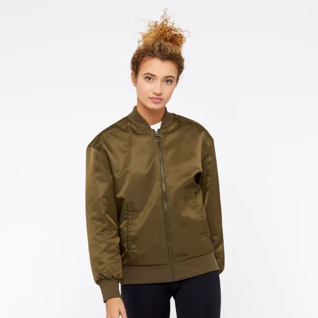 Reebok Womens Training Supply Bomber Jacket