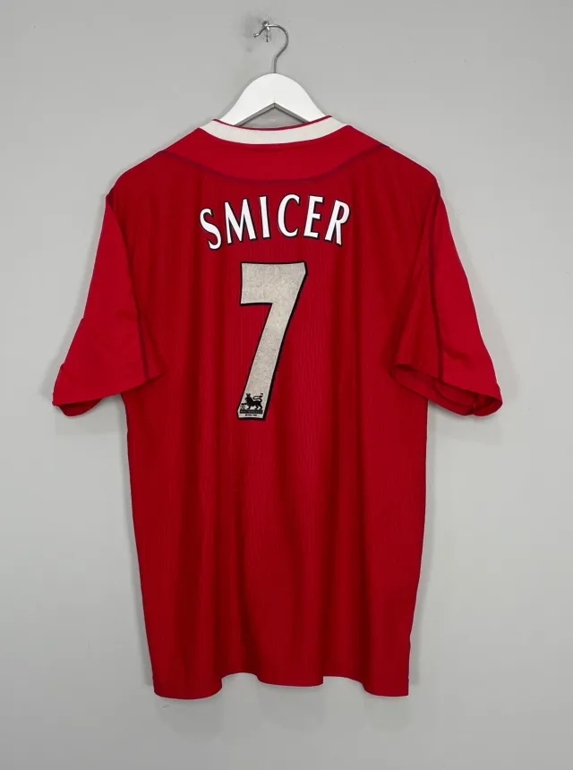 2002/04 LIVERPOOL SMICER #7 HOME SHIRT (L) REEBOK | Cult Kits