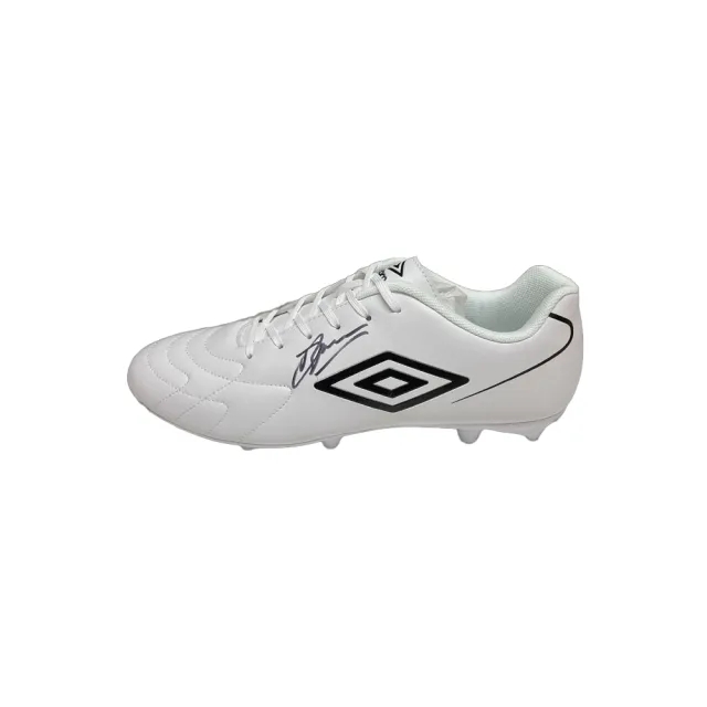Champion Dennis Bergkamp signed football boot