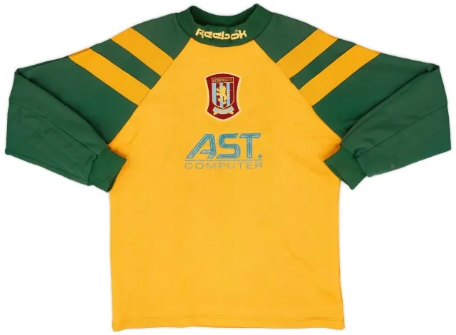 Reebok 1996-97 Aston Villa GK Shirt - 8/10 - (M.Boys)