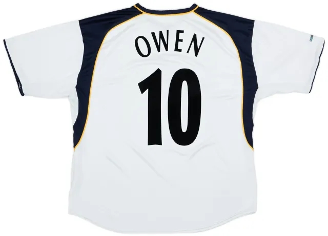 Reebok 2001-03 Liverpool Away Shirt Owen #10 - 6/10 - (XL)