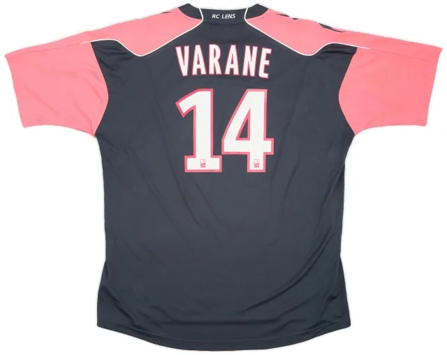 Reebok 2010-11 Lens Away Shirt Varane #14 - 5/10 - (XXL)