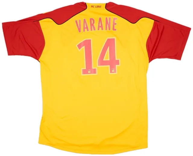Reebok 2010-11 Lens Home Shirt Varane #14 - 6/10 - (XXL)