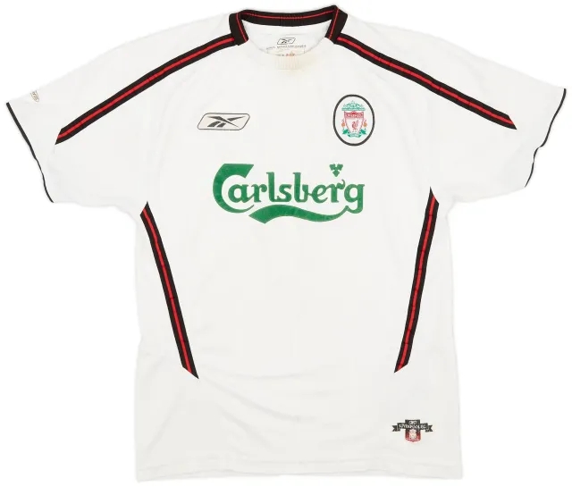 Reebok 2003-04 Liverpool Away Shirt - 6/10 - (XS)