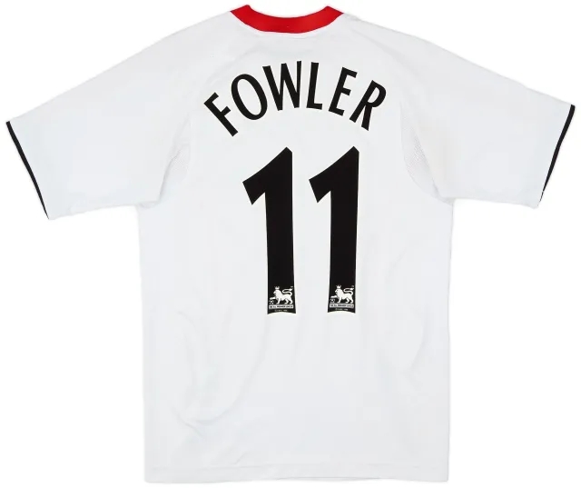 Reebok 2005-06 Liverpool Away Shirt Fowler #11 - 5/10 - (S)