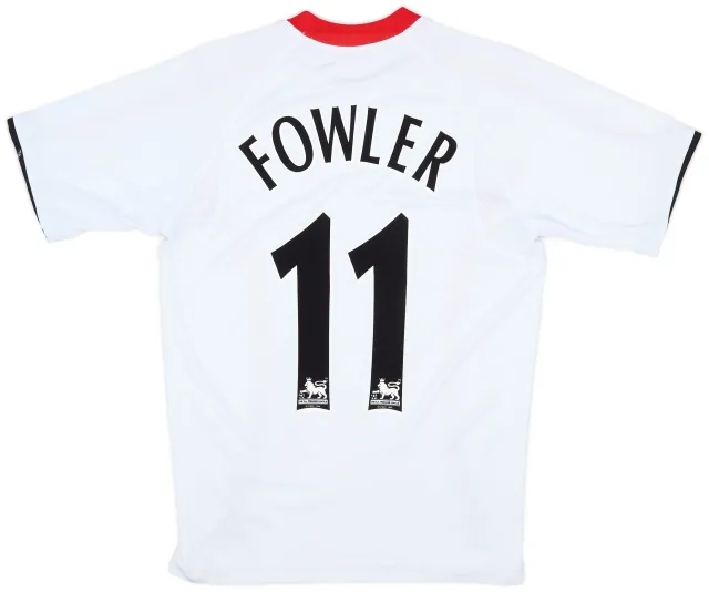 Reebok 2005-06 Liverpool Away Shirt Fowler #11 - 7/10 - (S)