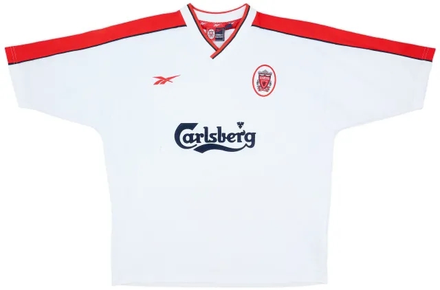 Reebok 1998-99 Liverpool Away Shirt - 5/10 - (XL)